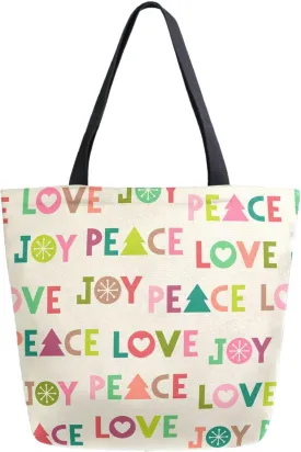 Naanle Cute Pattern Print Big Hand Bag Extra Large Shoulder Tote Bag for Beach Travel Weekender Gym Grocery Shopping
