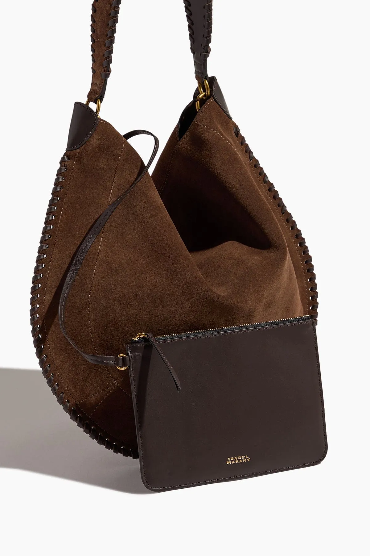 Oskan Hobo Soft Bag in Chocolate