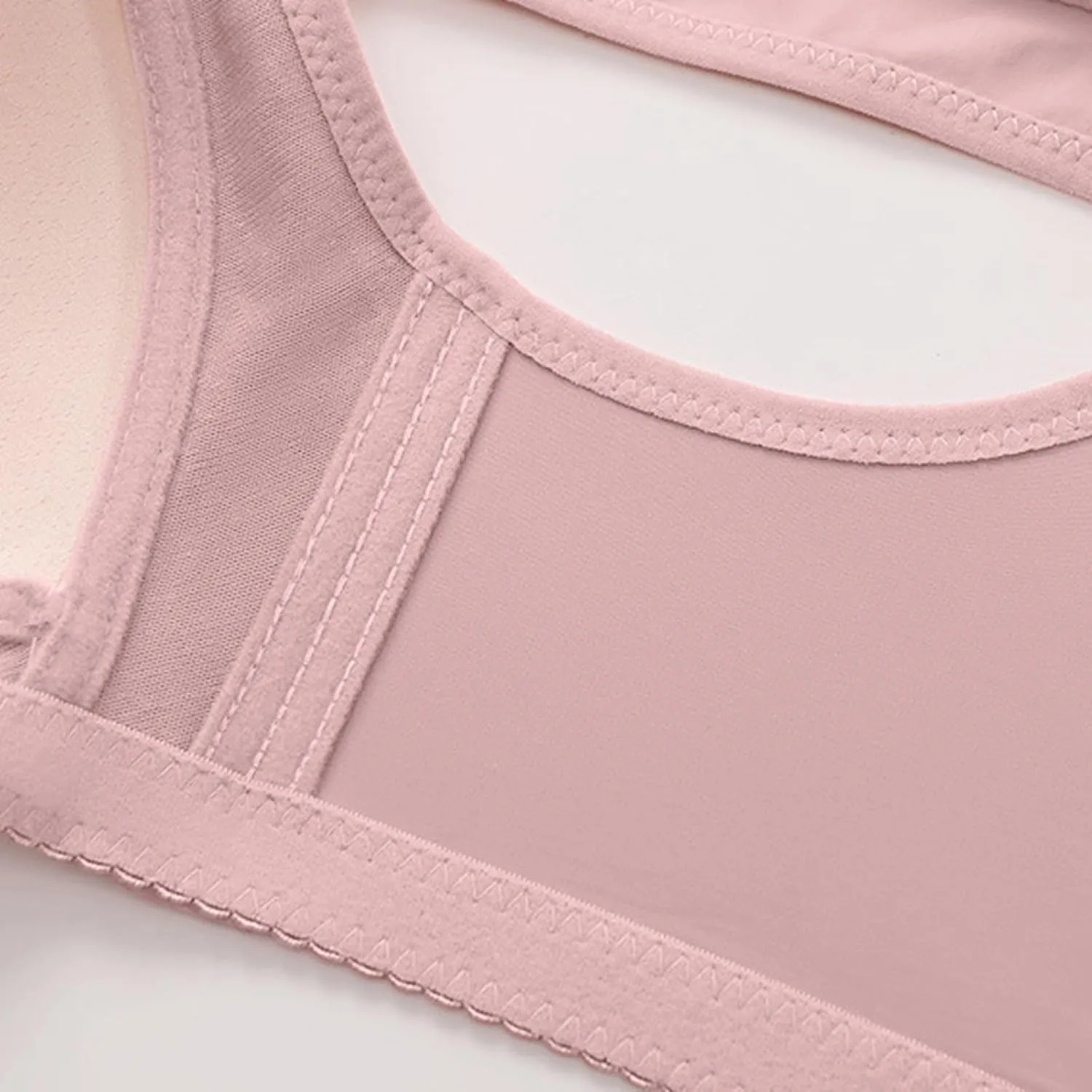 Plus Size Bras for Women Basic Wireless Backless Bra Square Neck Longline Bra Sport Bralette Workout Clothes for Women