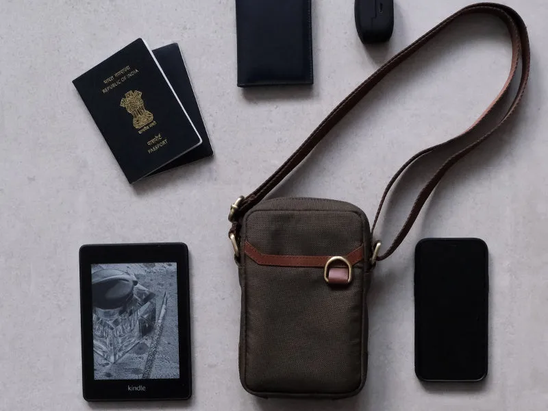 Romeo - Wash Kit   Smith Crossbody // Forest Green