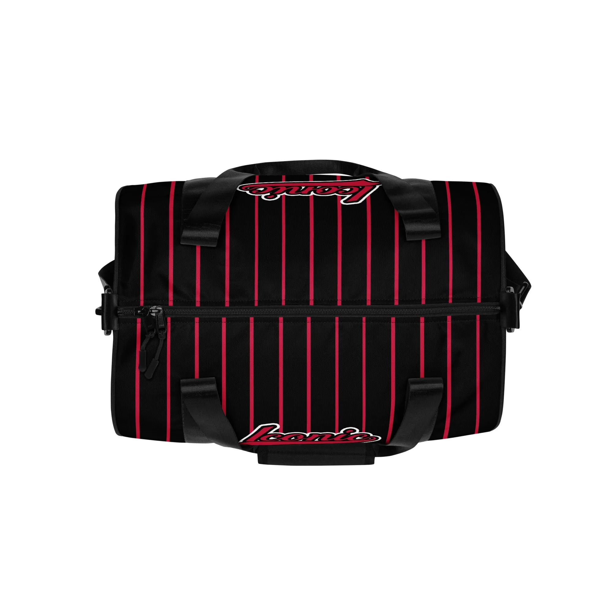 ROYAL Team Iconic. Athletix Mini Duffle Gym Bag Pinstripe