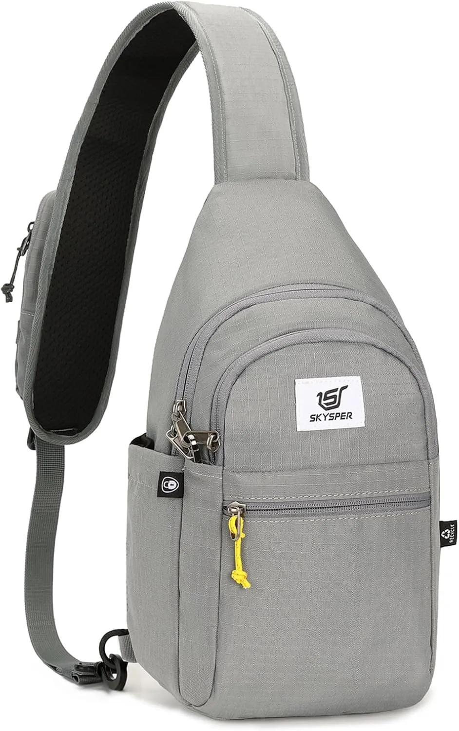 SKYSPER Sling Bag RFID Anti-Theft Crossbody Bag Recycled Travel Cross Body Bag Shoulder Sling Daypack