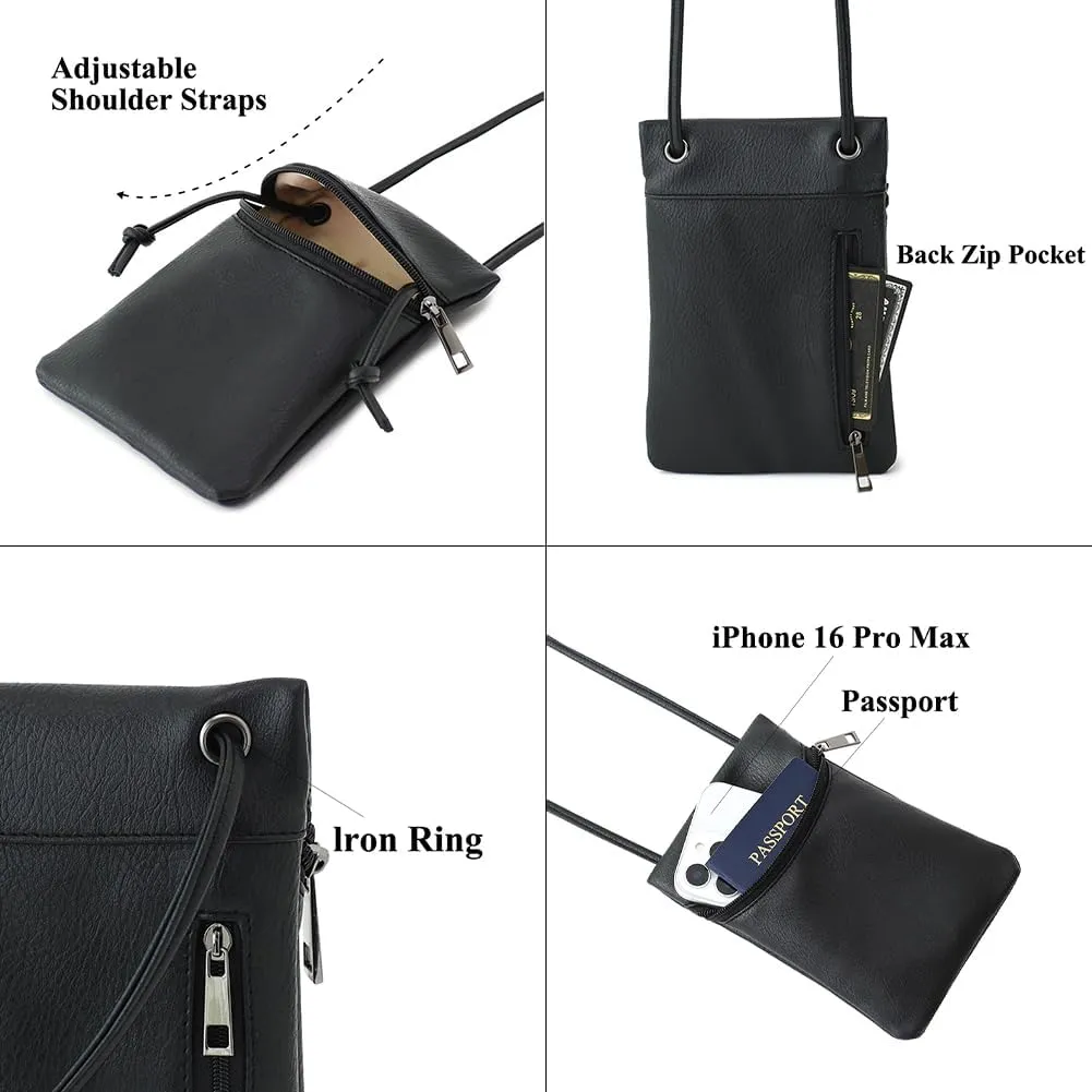 Small Crossbody Women Cell Phone Purse Wallet Bag With Shoulder Strap