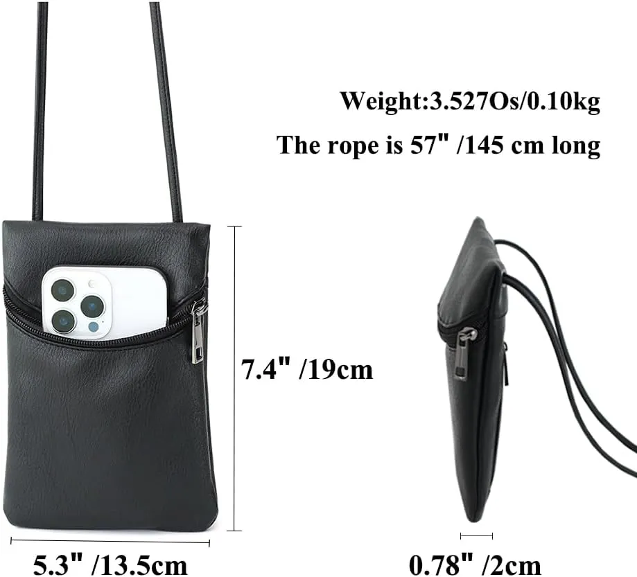 Small Crossbody Women Cell Phone Purse Wallet Bag With Shoulder Strap