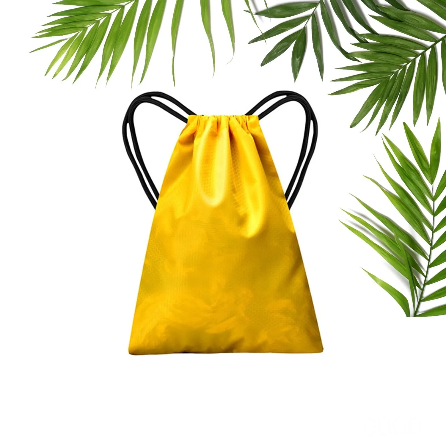 Sports Drawstring Backpack for Gym, Water-Resistant