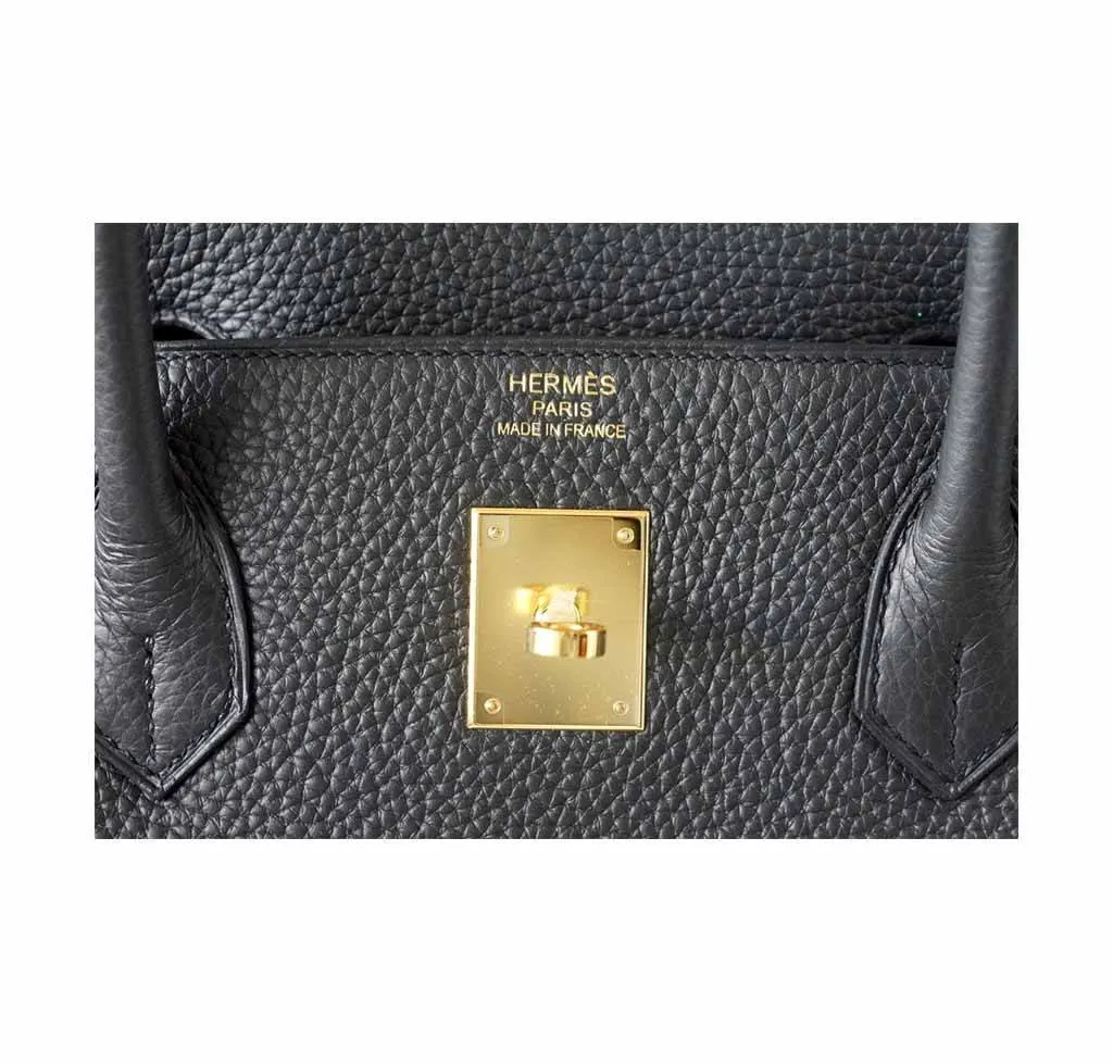 Trendy Inspired Hermès Birkin 40 Plomb Togo Bag