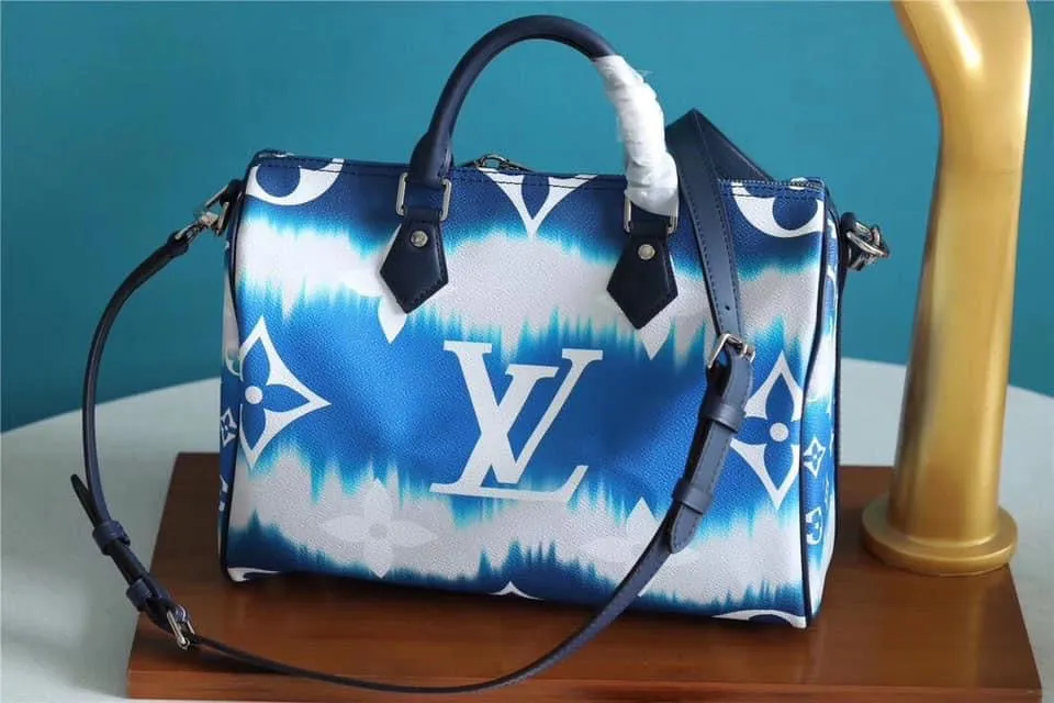 Trendy Inspired Louis Vuitton Escale Speedy Bandouliere