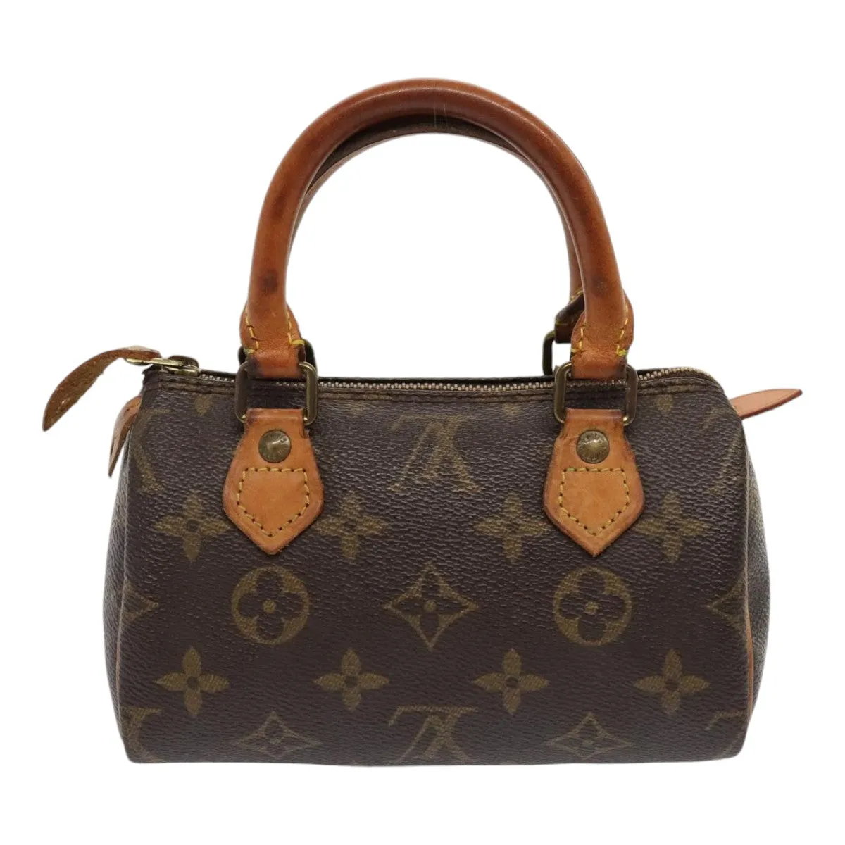 Trendy Inspired Louis Vuitton Monogram Mini Speedy Hand Bag M41534 Lv Auth Ki4808