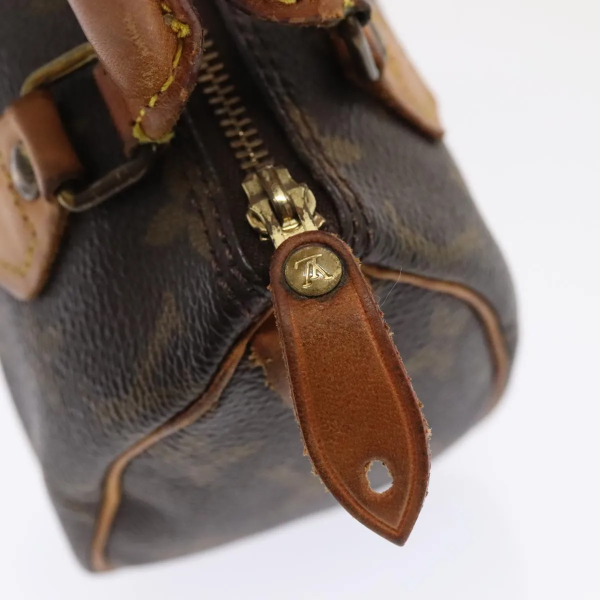 Trendy Inspired Louis Vuitton Monogram Mini Speedy Hand Bag M41534 Lv Auth Ki4808