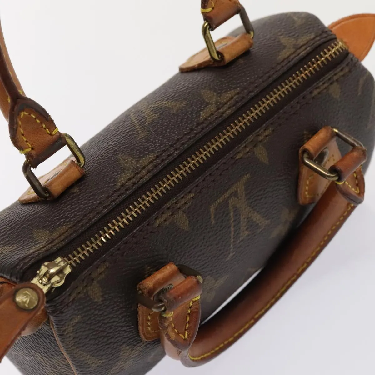 Trendy Inspired Louis Vuitton Monogram Mini Speedy Hand Bag M41534 Lv Auth Ki4808