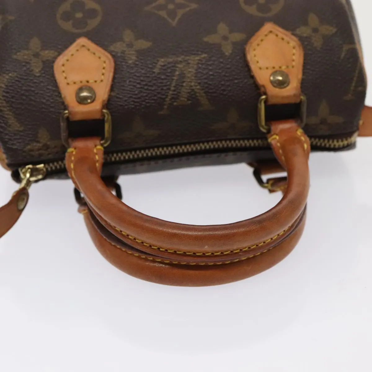 Trendy Inspired Louis Vuitton Monogram Mini Speedy Hand Bag M41534 Lv Auth Ki4808