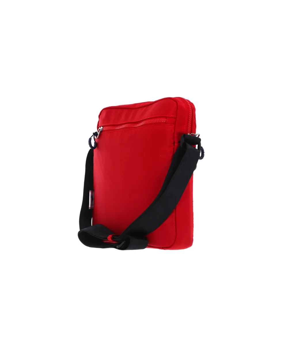 US POLO ASSN. MEN BIGFORK SMALL CROSSBODY NYLON IN LIGHT RED