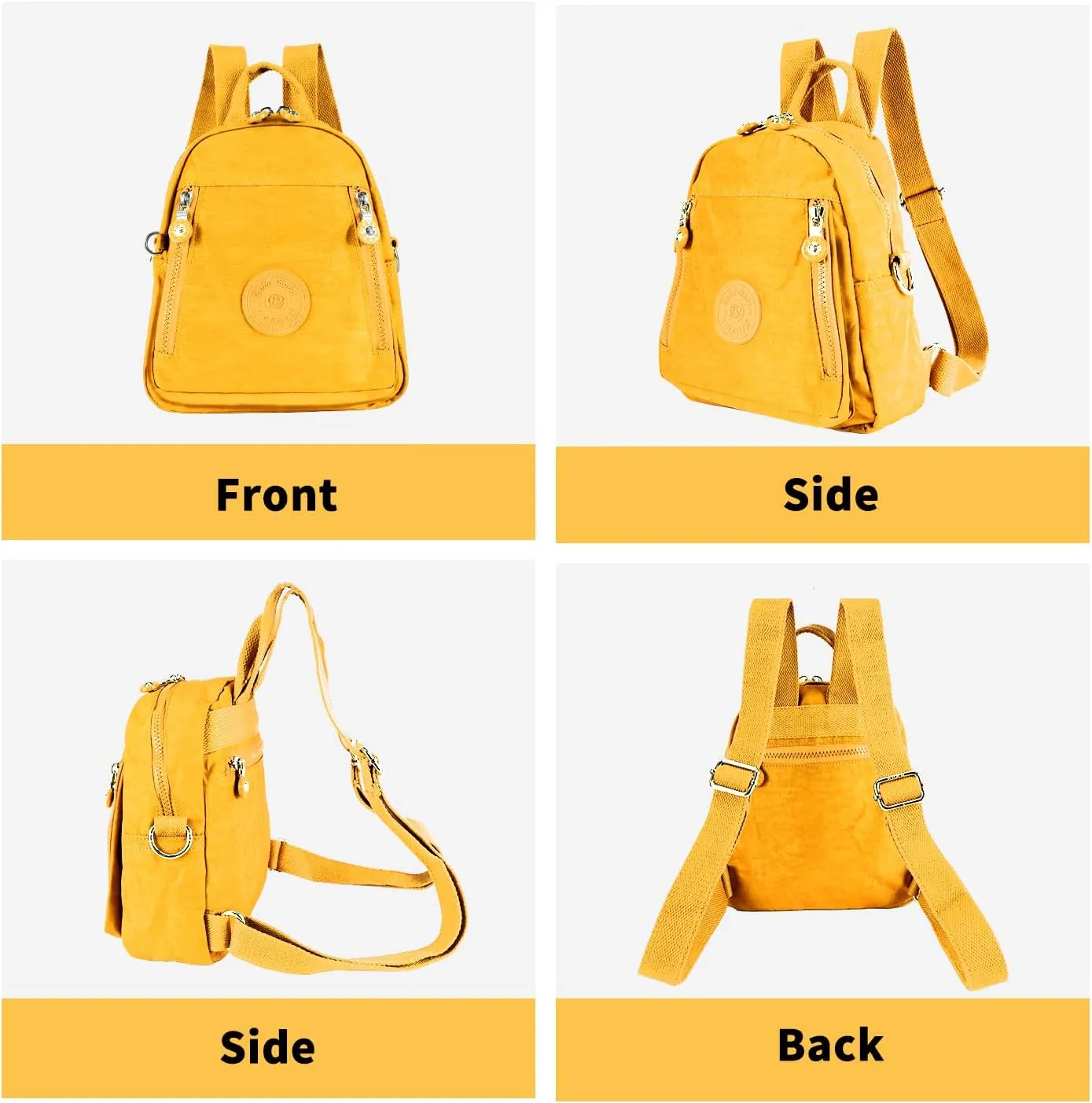 Women Mini Backpack Hiking Waterproof Purse for Girls Shopping Travel Daypack Backpack