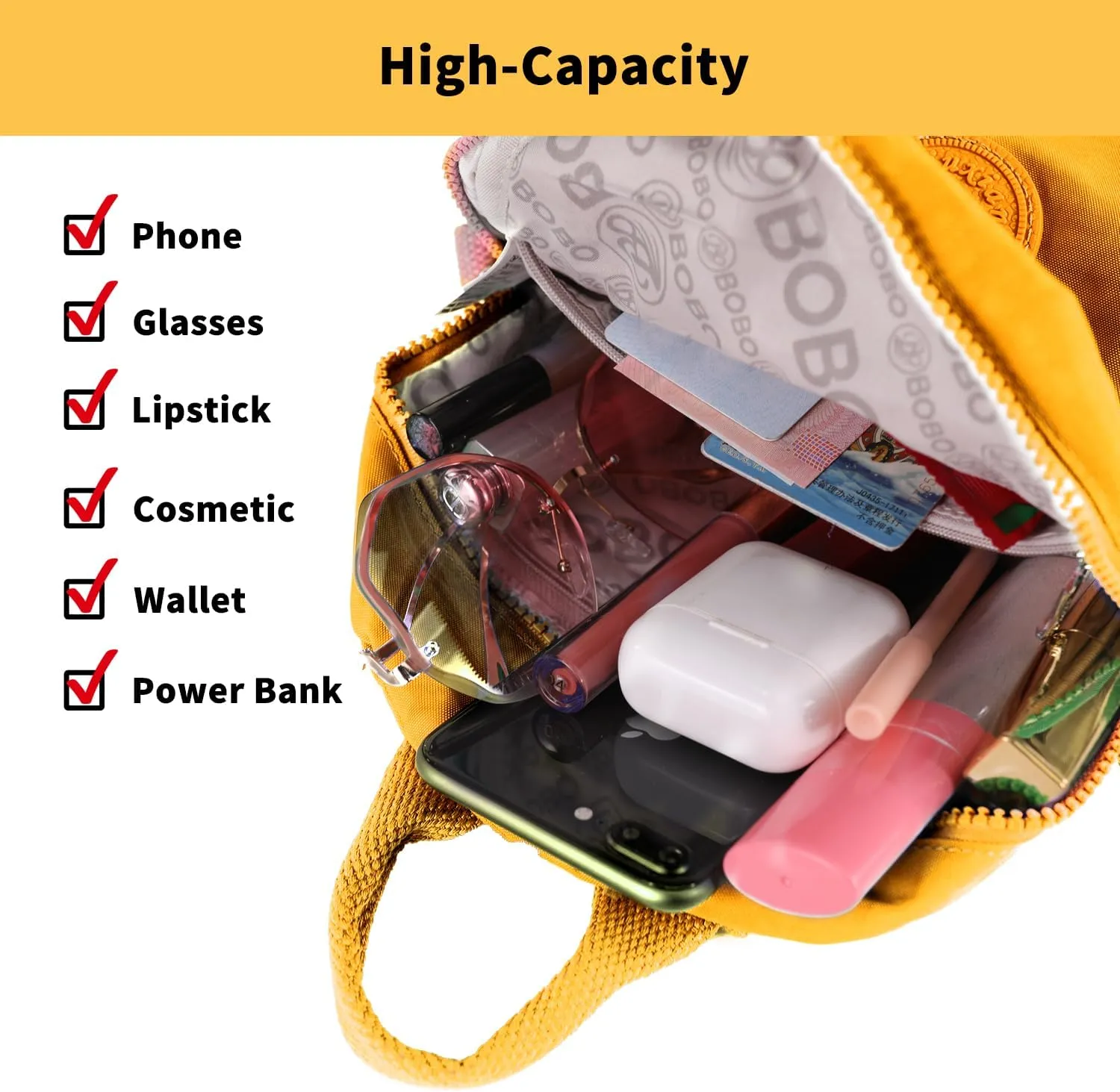 Women Mini Backpack Hiking Waterproof Purse for Girls Shopping Travel Daypack Backpack