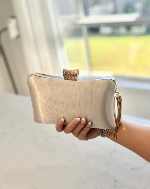 Zion Clutch - Silver